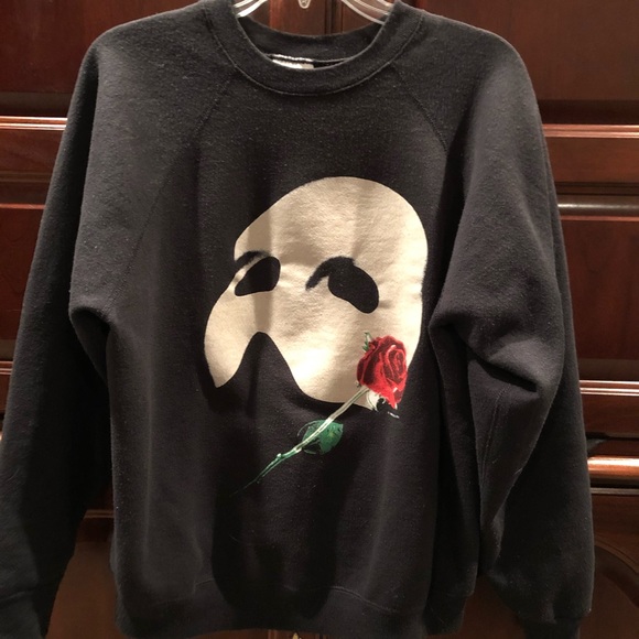 phantom of the opera sweatshirt
